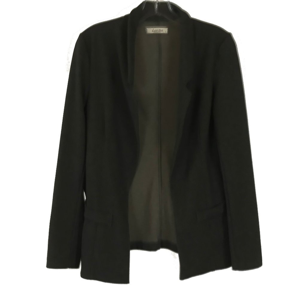 Size Large Luisa Made in Italy Open Front Cardigan